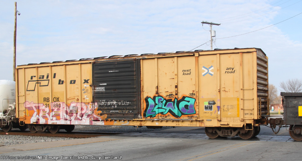 RBOX 31890 - Railbox Co (TTX Co)