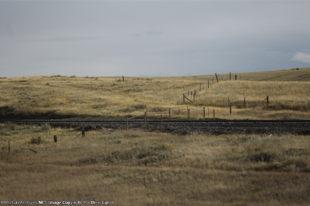 One of four cattle gates scattered along the 10-mile Harrison Branch