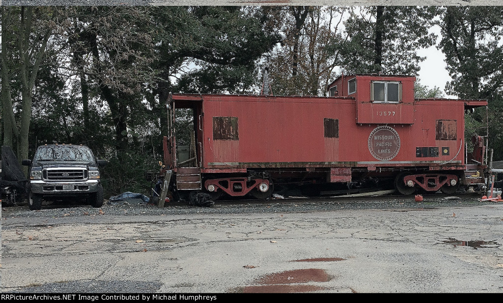 Caboose used as an office