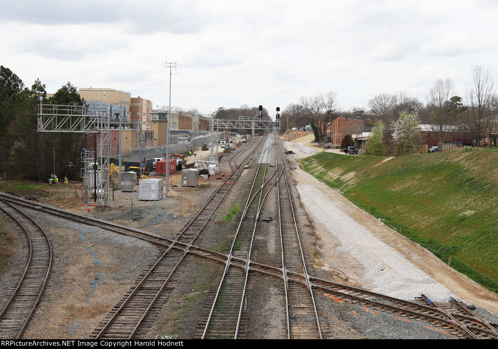 The view from Boylan Avenue bridge