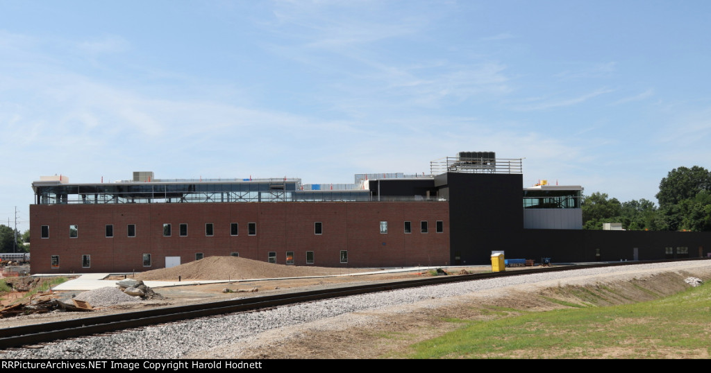 View of the new Union Staion from Hargett Street