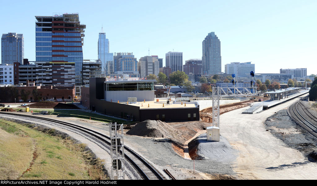 The new station and associated construction projects