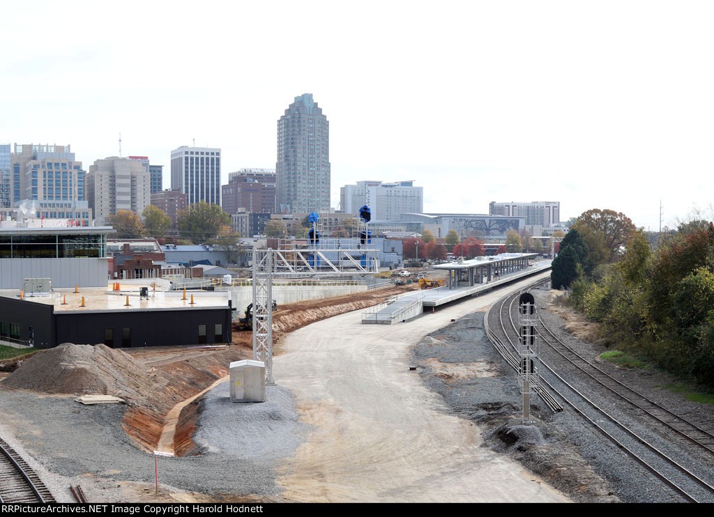 The view from the Boylan Street bridge