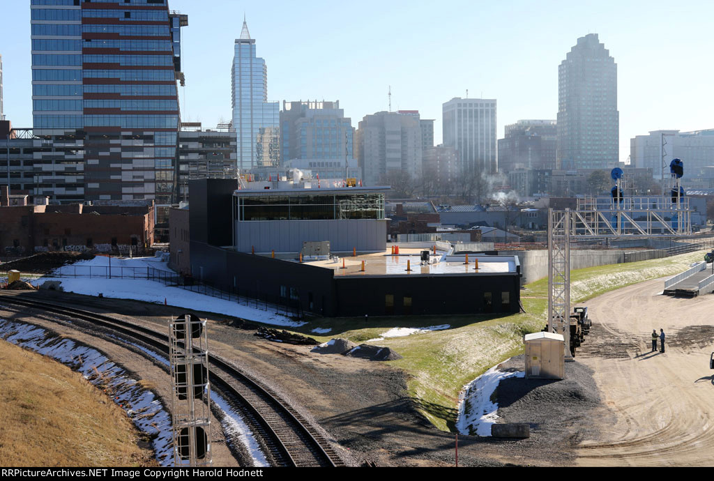 Work continues on the new station