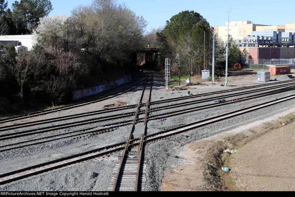 View of Boylan Jct looking down the "original" NS line