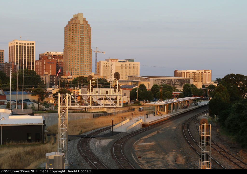 View of the new Union Station platforms