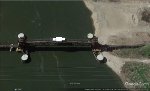 Aerial off Google Earth of Bridge