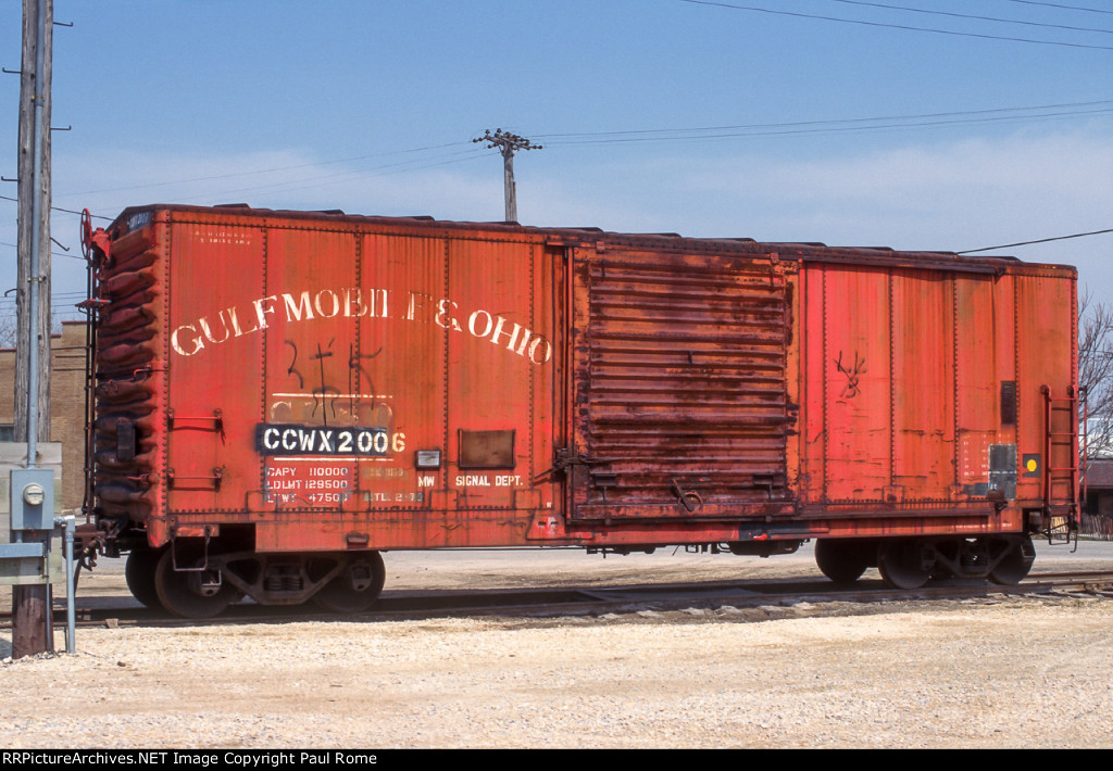 CCWX 2006, ex GM&O 40-foot box car