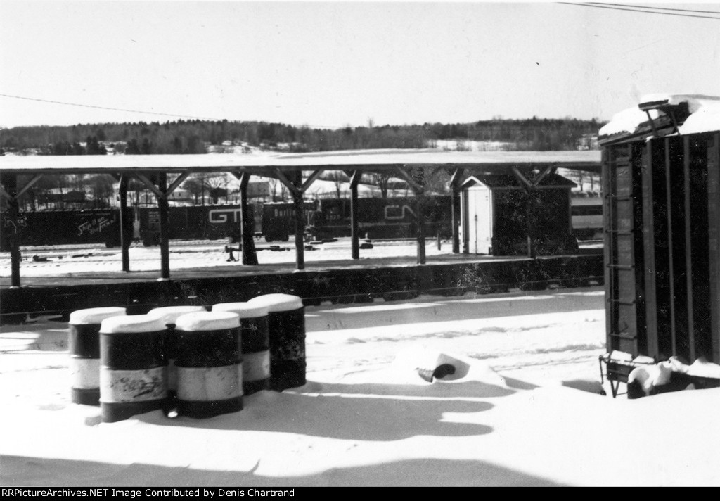 CNR C630M Montreal to Portneuf December 2nd 1972