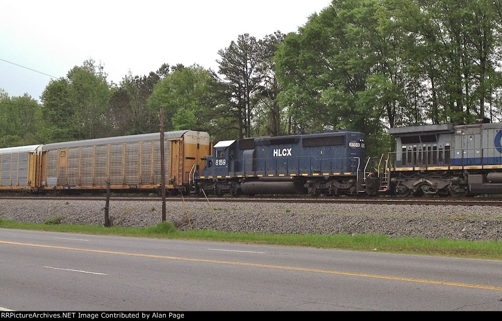 HLCX SD40-2 8159