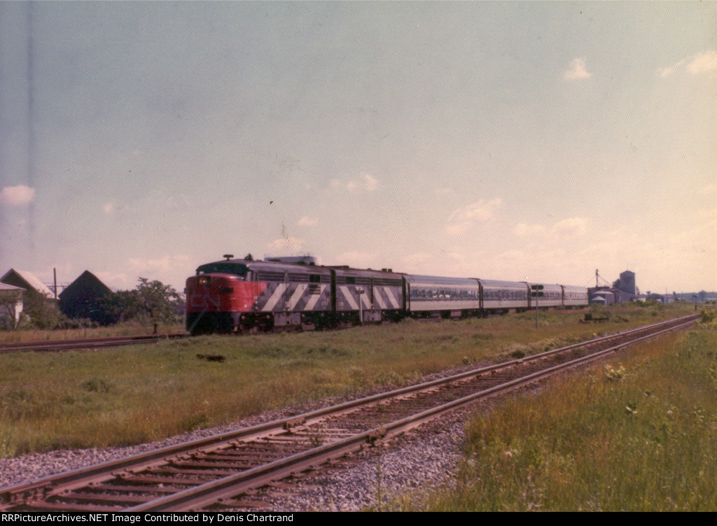 CNR 4-8-2 6060 Montreal to Portland, Maine July 6-7th 1974