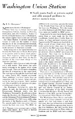 "Washington Union Station," Page 13, 1940