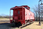 MP Caboose at Independence Amtrak Station