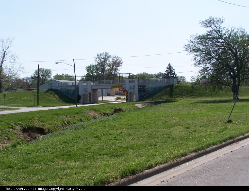 East side of the bridge