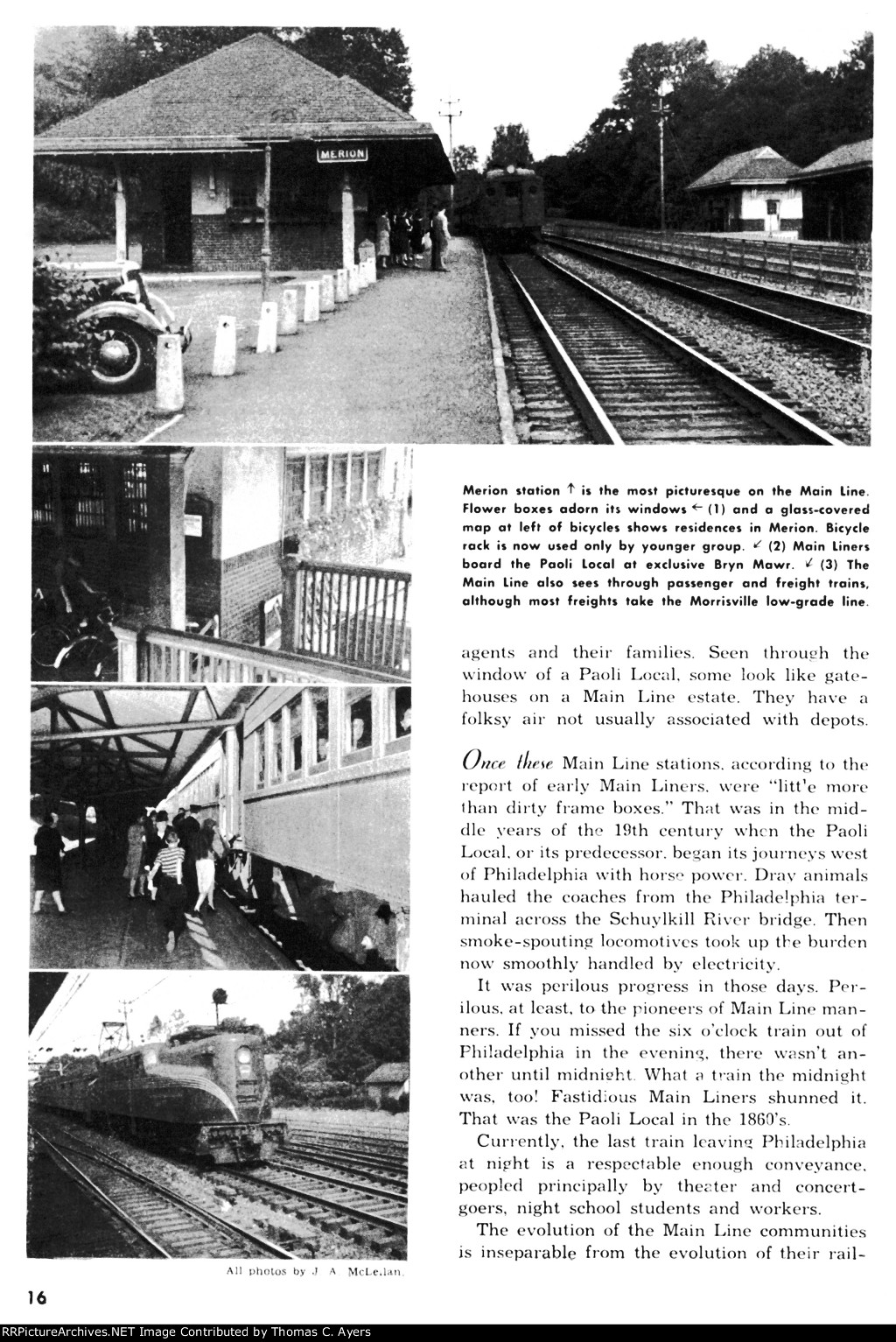 "Paoli Local," Page 16, 1947