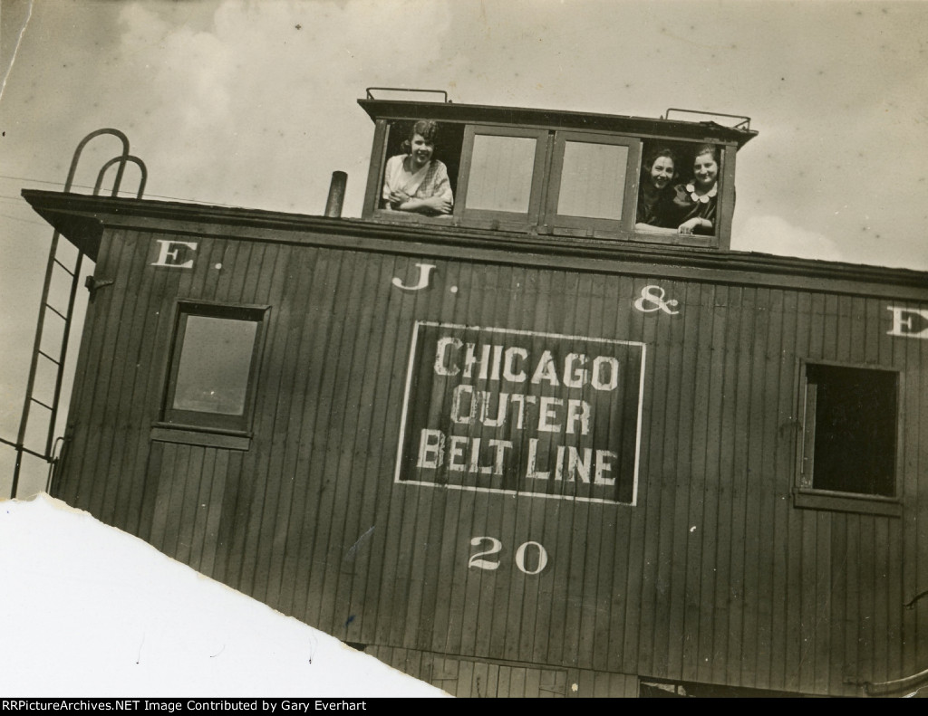 Elgin, Joliet & Eastern Wooden Caboose #20