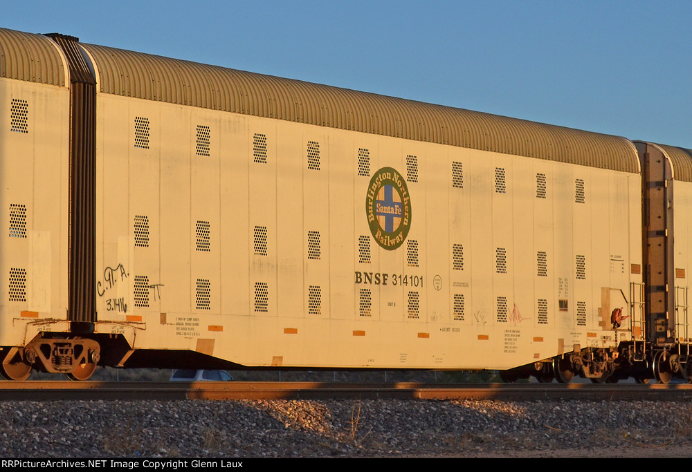 BNSF 314101 B unit