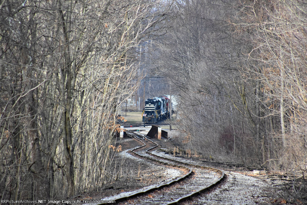 OHIC 5032 and company in the distance.