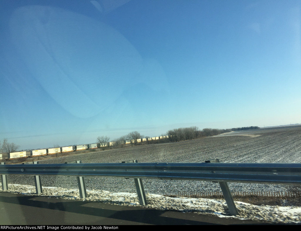 BNSF Intermodal Train
