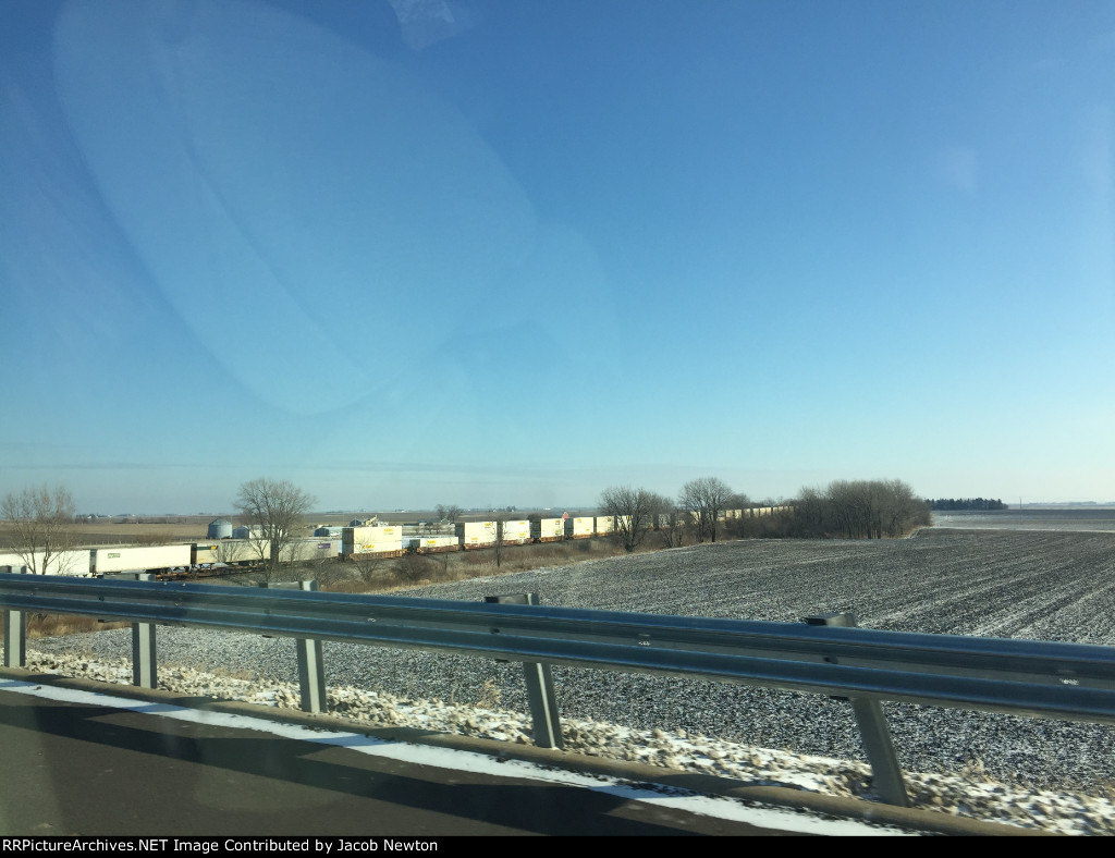 BNSF Intermodal Train