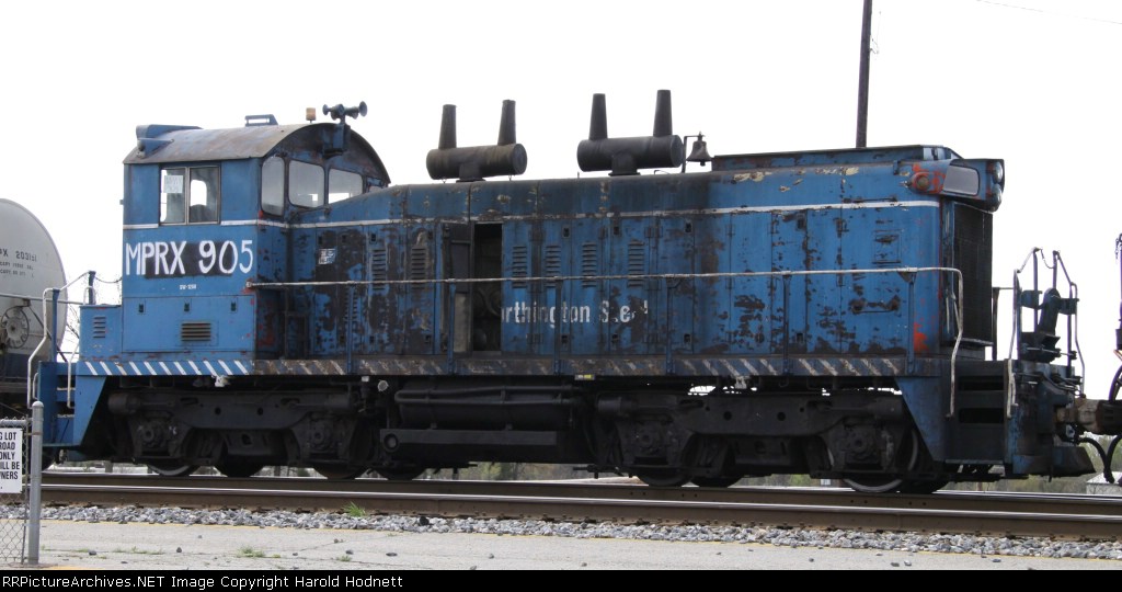 MPRX 905 is on train 129