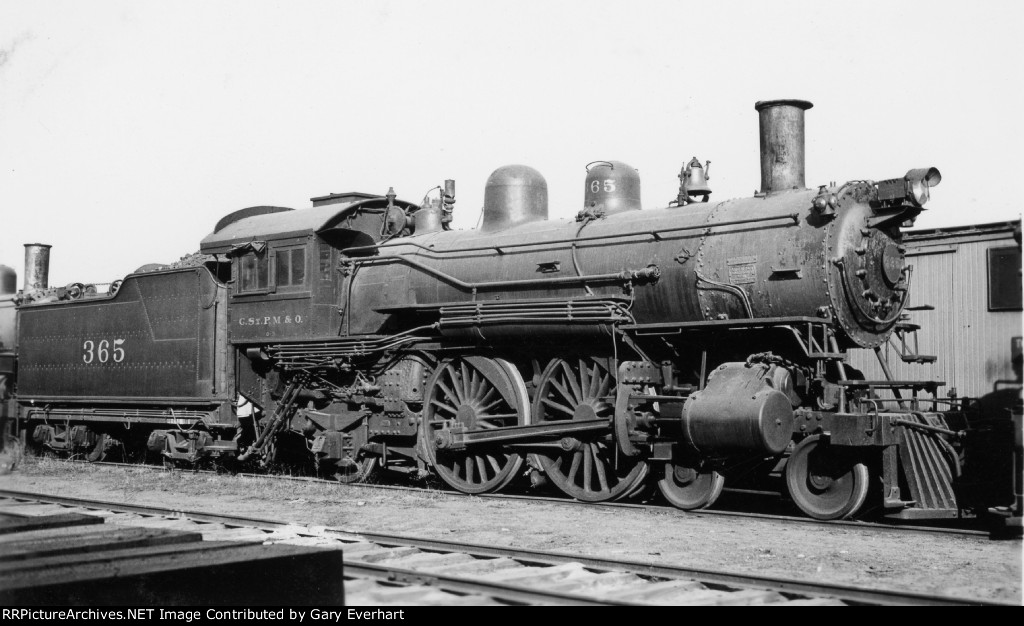 CMO 4-4-2 #365 - Chicago, St Paul, Minneapolis & Omaha