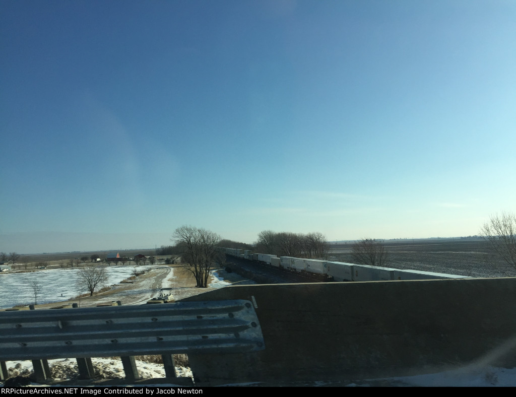 BNSF Intermodal Train