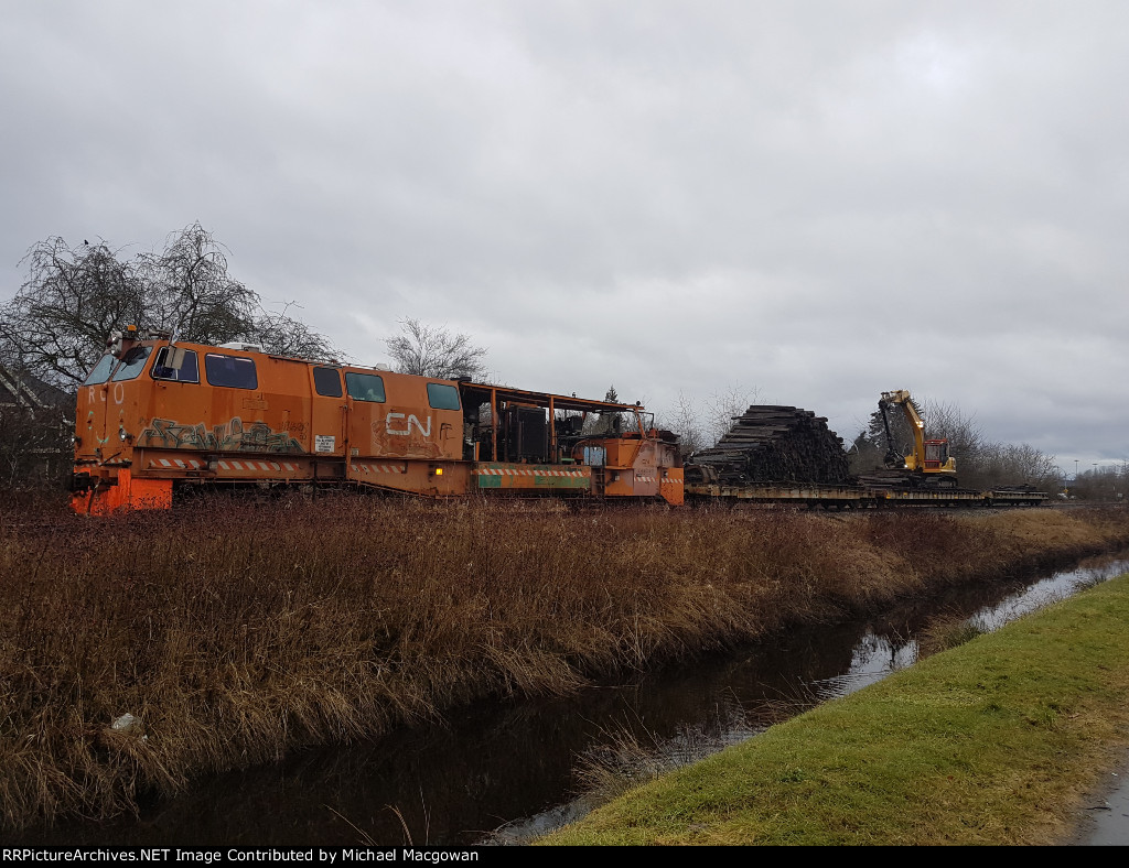 CN 505-51 collecting old ties