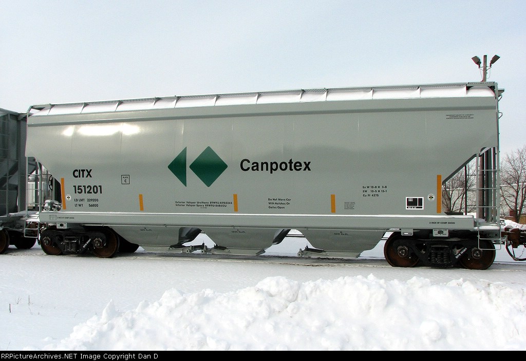 CITX 151201 new covered hopper