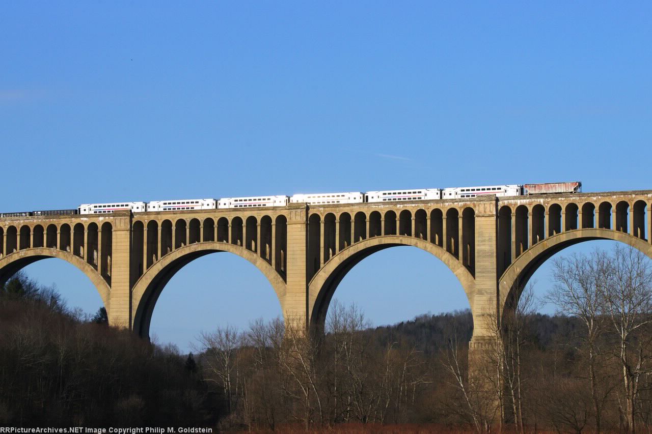 Sun glistening off stainless steel