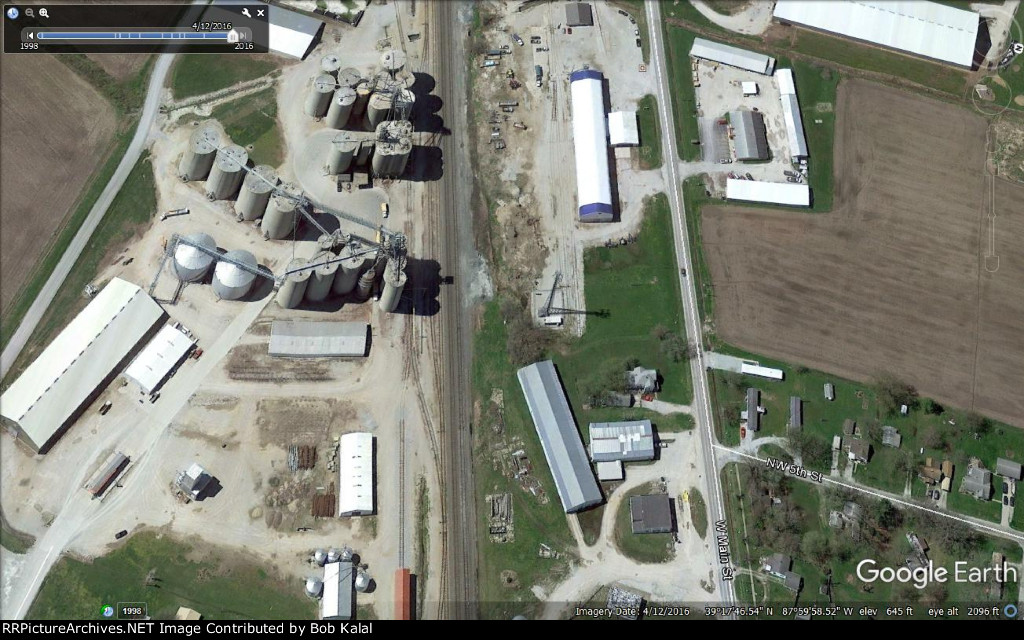 Aerial of Casey Elevator