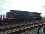 Further west, across N. Coles Street. CSX 5500 waiting