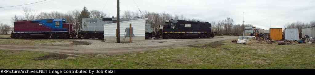 INDEPENDENT LOCOMOTIVE SERVICE 180 EASTERN ILLINOIS RAIL COMPANY 7565 FIRST UNION RAIL FURX 5571 EASTERN ILLINOIS RAIL COMPANY 4541
