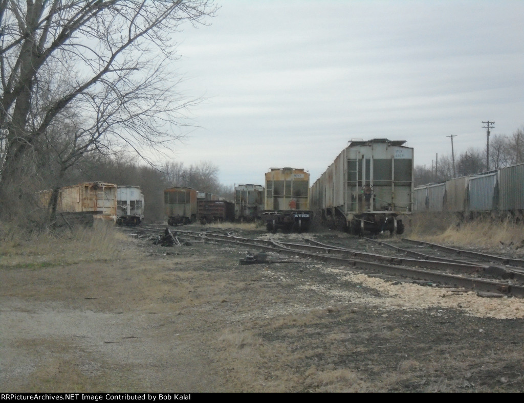  West Side Looking North up Yard Tracks