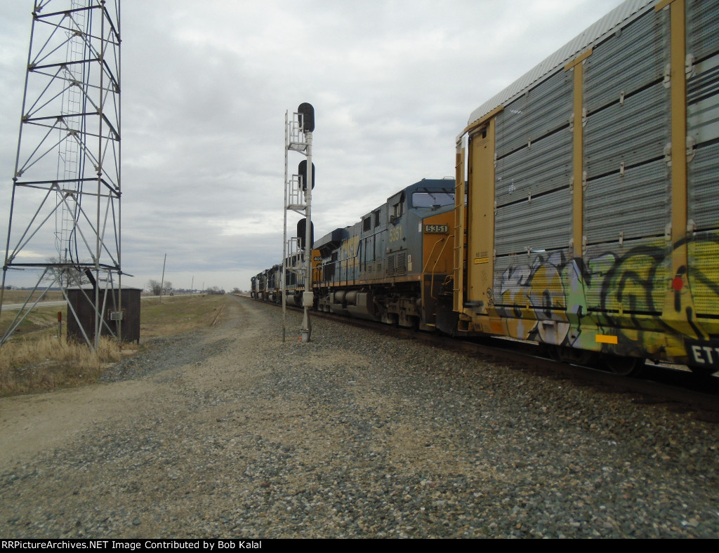 CSX 4016 5351 East Bound
