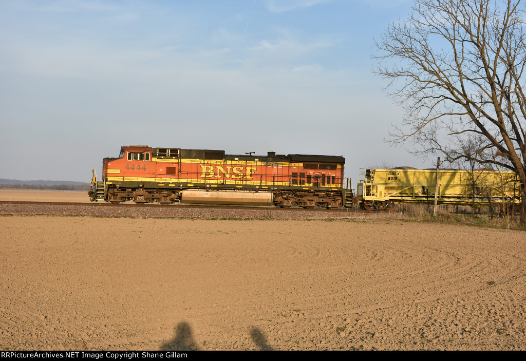 BNSF 4444 Roster.