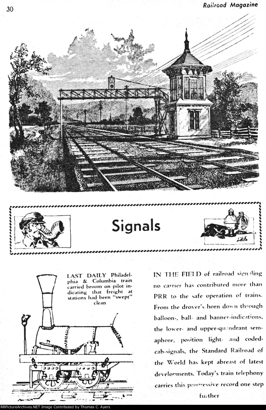 "Railroad" Centennial Album, Plate #21, 1946