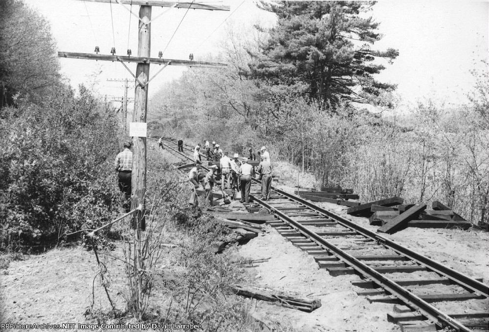 Puttin' ties by hand