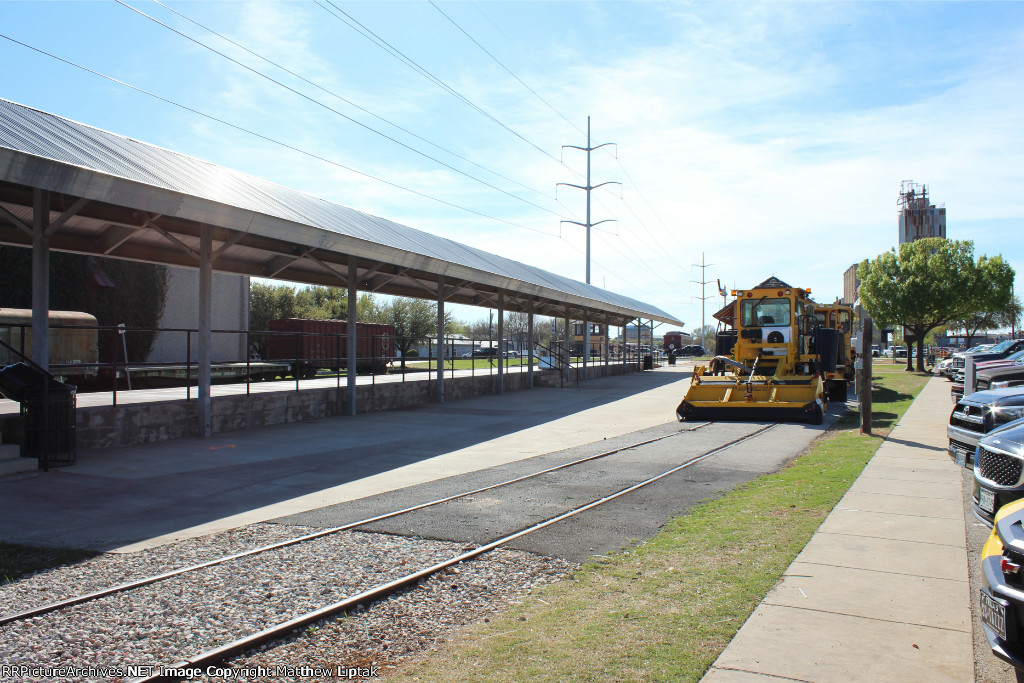The old boarding area