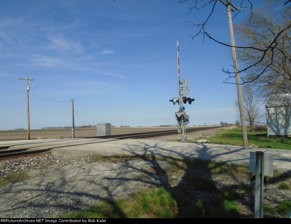 N. 200 East Road Crossing