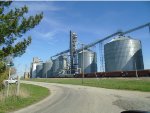 Milmine Grain Elevator looking East
