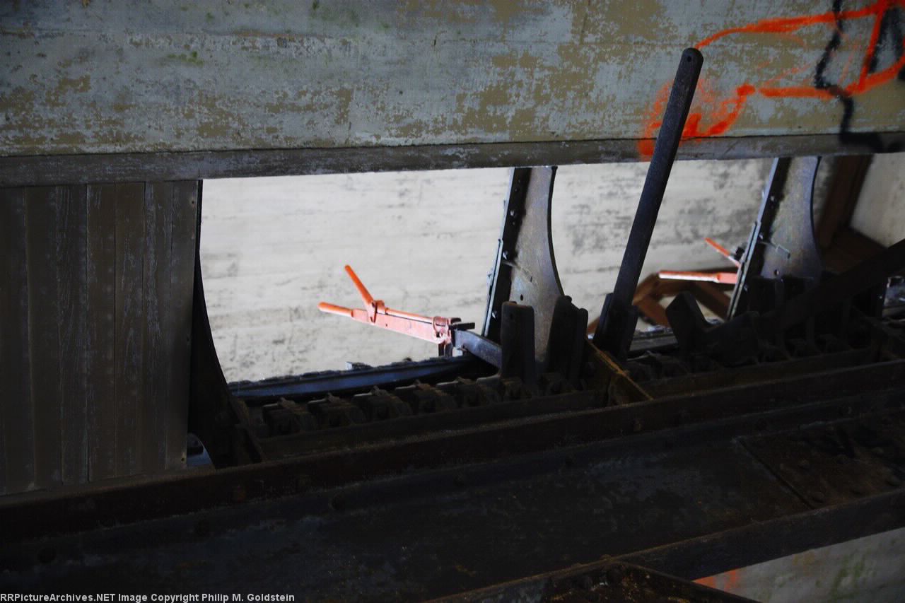 Alford Interlocking Tower (looking up from first floor)
