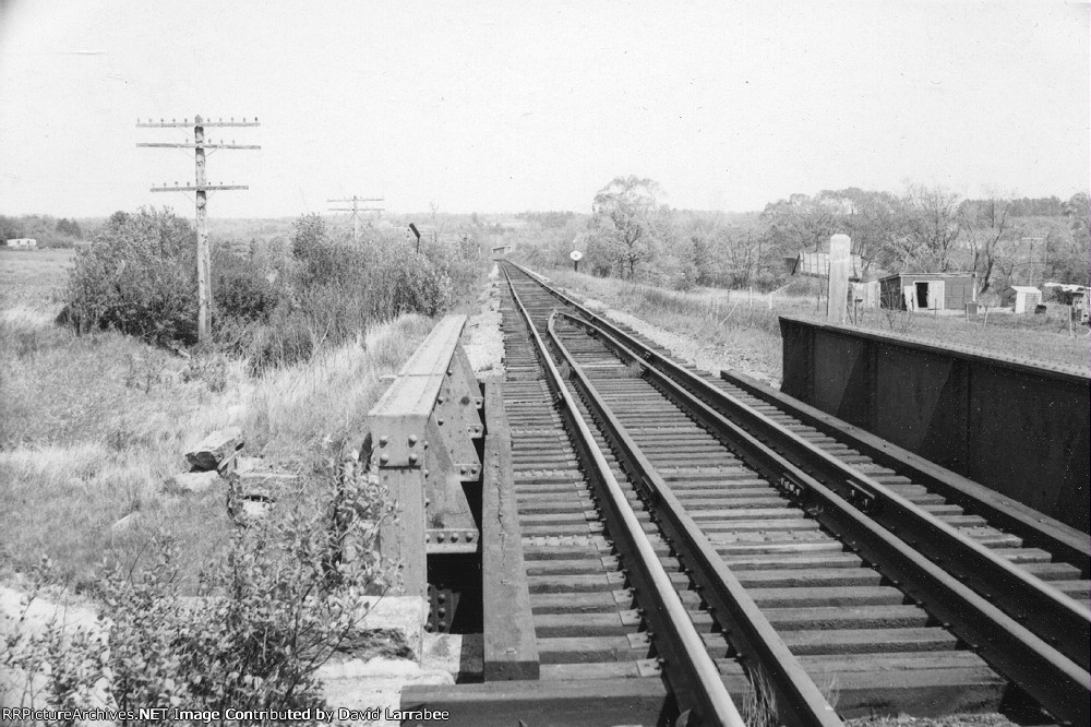 Overpass at Mile 45.55 looking eastbound