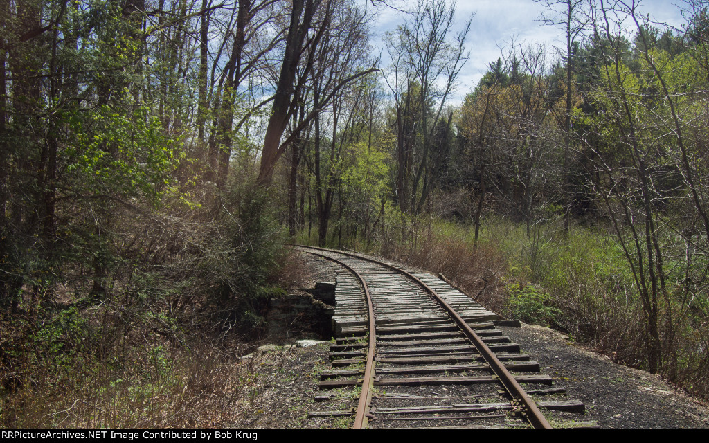 Crossing Deer Creek  - eastbound