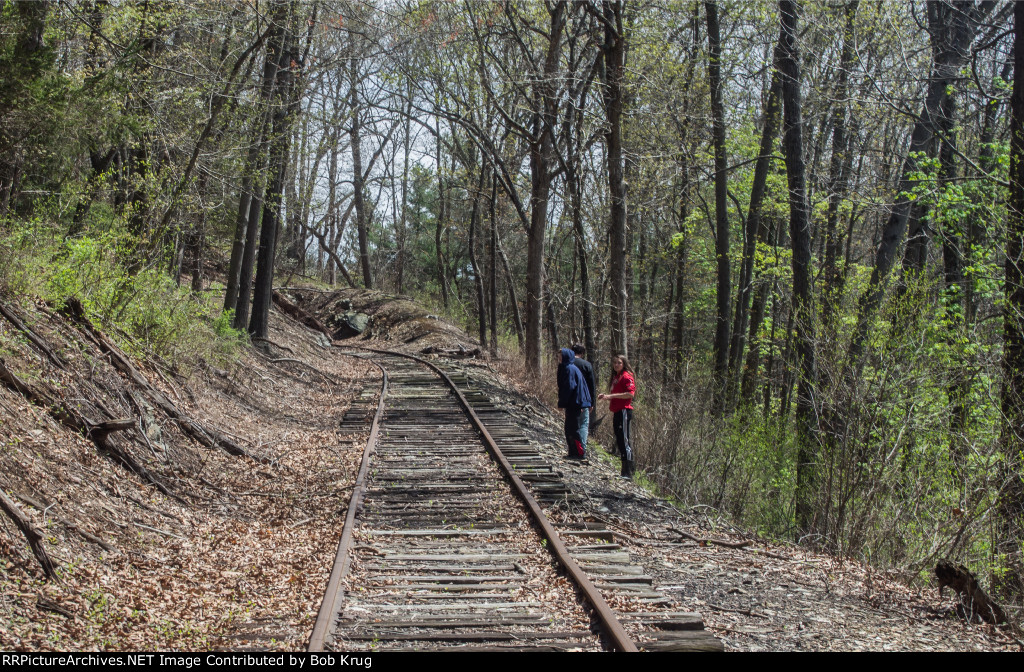 Passing pedestrians at Anstine.