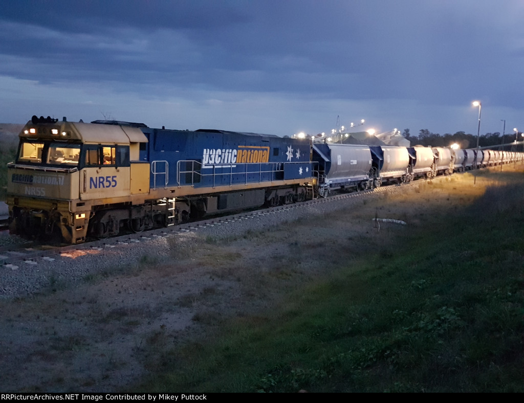 Stealing the light for NR55