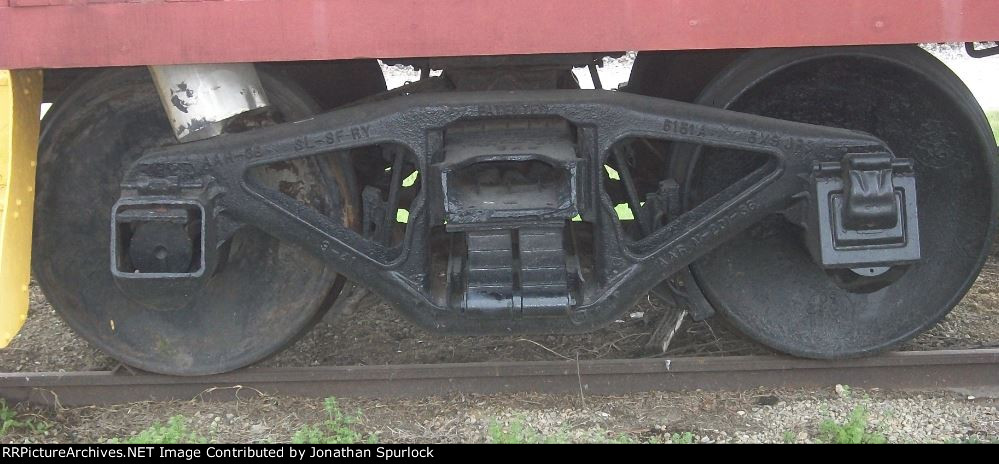 SLSF 74, truck at short end