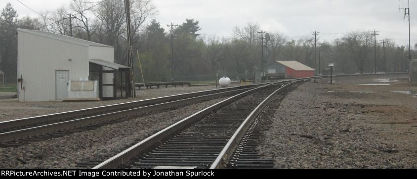 BNSF right of way, looking east