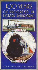 PRR "Century of Progress," Front Cover, 1933