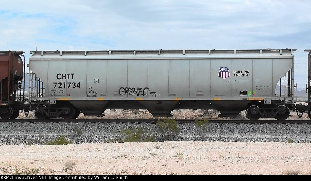 WB Covered Hooper Unit Frt at Erie NV -36